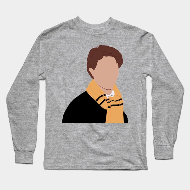 Cedric Diggory Long Sleeve T-Shirt by Alfon Chappel